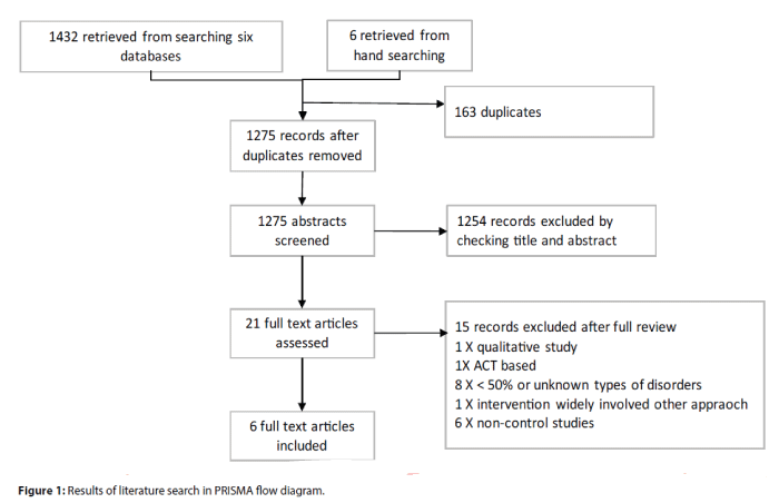 neuropsychiatry-Results-literature